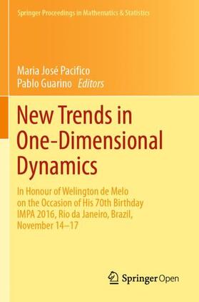 Guarino / Pacifico |  New Trends in One-Dimensional Dynamics | Buch |  Sack Fachmedien