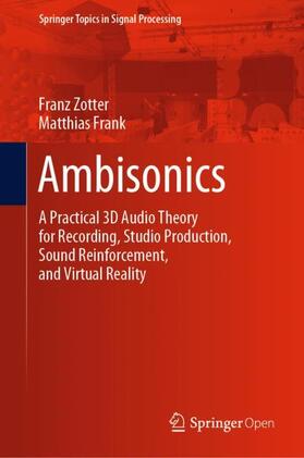 Frank / Zotter |  Ambisonics | Buch |  Sack Fachmedien