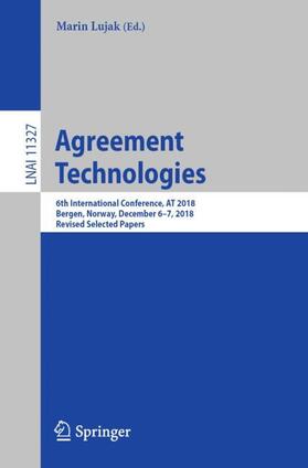 Lujak |  Agreement Technologies | Buch |  Sack Fachmedien