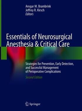Kirsch / Brambrink |  Essentials of Neurosurgical Anesthesia & Critical Care | Buch |  Sack Fachmedien