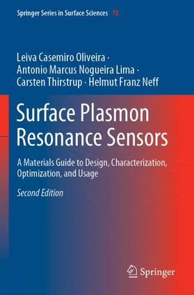 Oliveira / Neff / Lima |  Surface Plasmon Resonance Sensors | Buch |  Sack Fachmedien