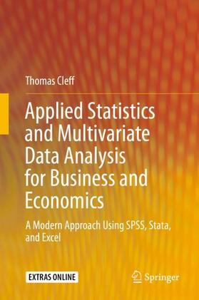 Cleff |  Applied Statistics and Multivariate Data Analysis for Business and Economics | Buch |  Sack Fachmedien