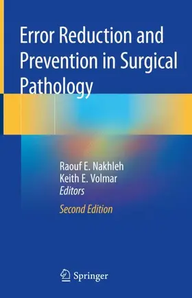 Volmar / Nakhleh |  Error Reduction and Prevention in Surgical Pathology | Buch |  Sack Fachmedien