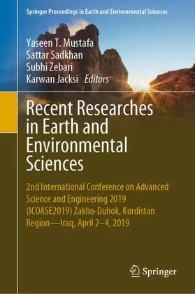 Mustafa / Jacksi / Sadkhan |  Recent Researches in Earth and Environmental Sciences | Buch |  Sack Fachmedien