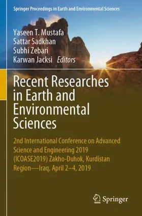 Mustafa / Jacksi / Sadkhan |  Recent Researches in Earth and Environmental Sciences | Buch |  Sack Fachmedien