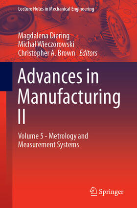 Diering / Wieczorowski / Brown |  Advances in Manufacturing II | eBook | Sack Fachmedien