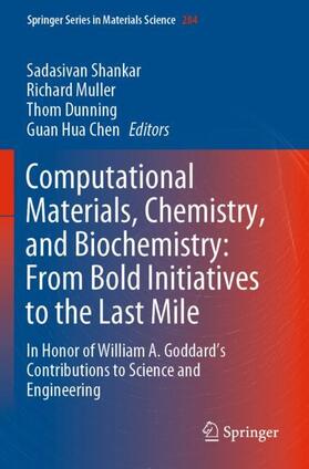 Shankar / Chen / Muller |  Computational Materials, Chemistry, and Biochemistry: From Bold Initiatives to the Last Mile | Buch |  Sack Fachmedien