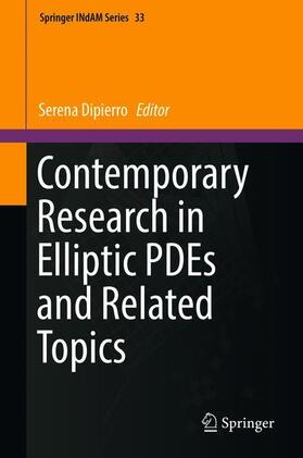 Dipierro |  Contemporary Research in Elliptic PDEs and Related Topics | Buch |  Sack Fachmedien