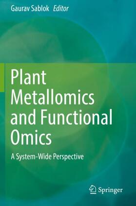 Sablok |  Plant Metallomics and Functional Omics | Buch |  Sack Fachmedien