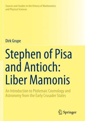Grupe |  Stephen of Pisa and Antioch: Liber Mamonis | Buch |  Sack Fachmedien