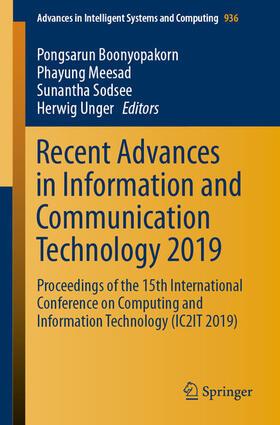 Boonyopakorn / Meesad / Sodsee |  Recent Advances in Information and Communication Technology 2019 | eBook | Sack Fachmedien