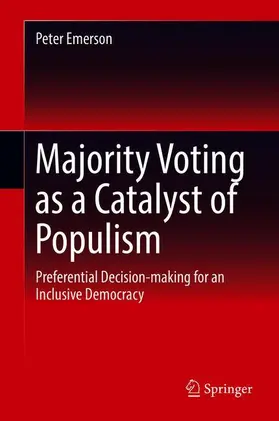 Emerson |  Majority Voting as a Catalyst of Populism | Buch |  Sack Fachmedien