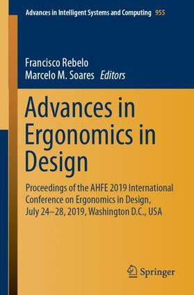 Soares / Rebelo |  Advances in Ergonomics in Design | Buch |  Sack Fachmedien