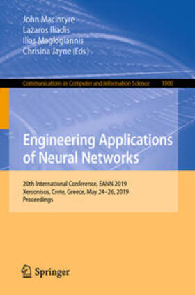 Macintyre / Iliadis / Maglogiannis | Engineering Applications of Neural Networks | E-Book | sack.de