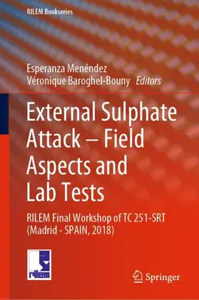 Baroghel-Bouny / Menéndez |  External Sulphate Attack ¿ Field Aspects and Lab Tests | Buch |  Sack Fachmedien