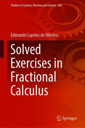 Capelas de Oliveira |  Solved Exercises in Fractional Calculus | Buch |  Sack Fachmedien