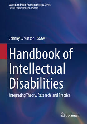 Matson |  Handbook of Intellectual Disabilities | eBook | Sack Fachmedien