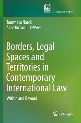 Riccardi / Natoli |  Borders, Legal Spaces and Territories in Contemporary International Law | Buch |  Sack Fachmedien