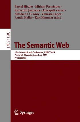 Hitzler / Fernández / Janowicz |  The Semantic Web | Buch |  Sack Fachmedien