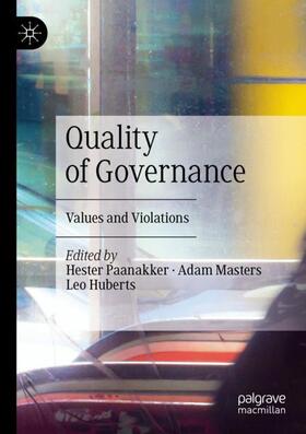 Paanakker / Huberts / Masters |  Quality of Governance | Buch |  Sack Fachmedien