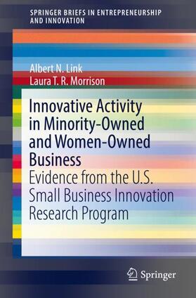 Morrison / Link |  Innovative Activity in Minority-Owned and Women-Owned Business | Buch |  Sack Fachmedien