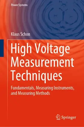 Schon |  High Voltage Measurement Techniques | Buch |  Sack Fachmedien