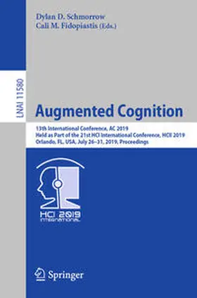 Schmorrow / Fidopiastis |  Augmented Cognition | eBook | Sack Fachmedien