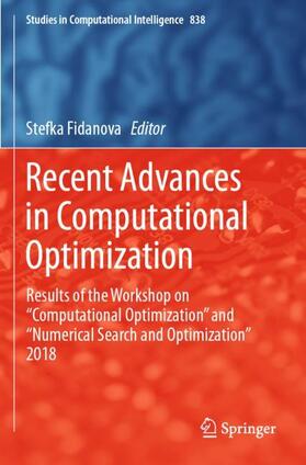 Fidanova |  Recent Advances in Computational Optimization | Buch |  Sack Fachmedien