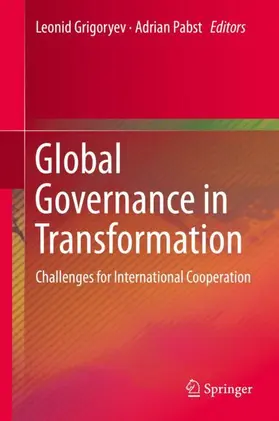 Pabst / Grigoryev |  Global Governance in Transformation | Buch |  Sack Fachmedien