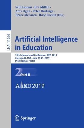 Isotani / Millán / Luckin |  Artificial Intelligence in Education | Buch |  Sack Fachmedien