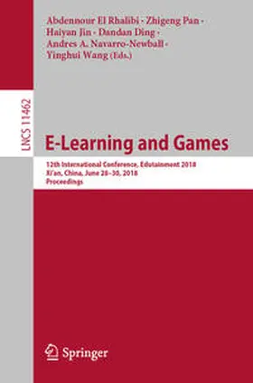 El Rhalibi / Pan / Jin |  E-Learning and Games | eBook | Sack Fachmedien