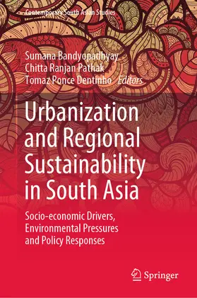 Bandyopadhyay / Pathak / Dentinho |  Urbanization and Regional Sustainability in South Asia | eBook | Sack Fachmedien