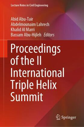 Abu-Tair / Abu-Hijleh / Lahrech | Proceedings of the II International Triple Helix Summit | Buch | 978-3-030-23897-1 | sack.de