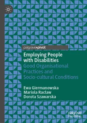 Giermanowska / Szawarska / Raclaw |  Employing People with Disabilities | Buch |  Sack Fachmedien