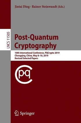 Steinwandt / Ding |  Post-Quantum Cryptography | Buch |  Sack Fachmedien