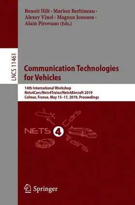 Hilt / Berbineau / Pirovano |  Communication Technologies for Vehicles | Buch |  Sack Fachmedien