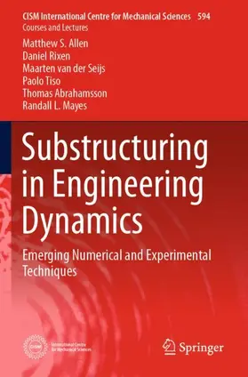 Allen / Rixen / Mayes |  Substructuring in Engineering Dynamics | Buch |  Sack Fachmedien