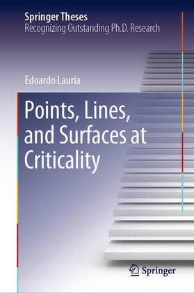 Lauria |  Points, Lines, and Surfaces at Criticality | eBook | Sack Fachmedien