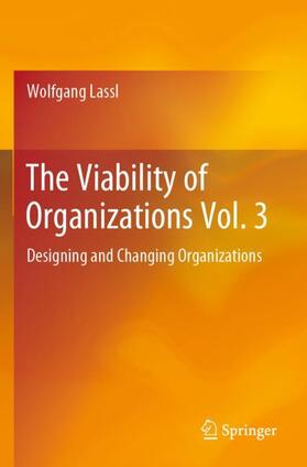 Lassl |  The Viability of Organizations Vol. 3 | Buch |  Sack Fachmedien