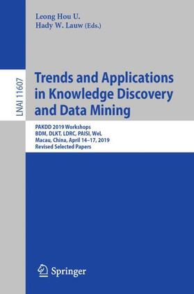 Lauw / U. |  Trends and Applications in Knowledge Discovery and Data Mining | Buch |  Sack Fachmedien