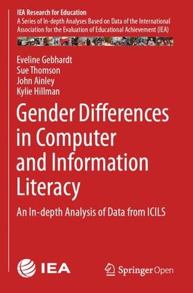 Gebhardt / Hillman / Thomson |  Gender Differences in Computer and Information Literacy | Buch |  Sack Fachmedien