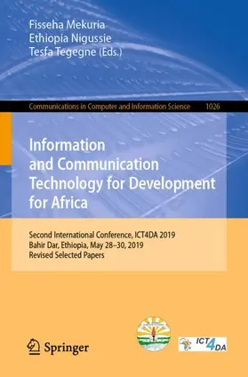 Mekuria / Tegegne / Nigussie |  Information and Communication Technology for Development for Africa | Buch |  Sack Fachmedien