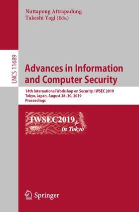 Yagi / Attrapadung |  Advances in Information and Computer Security | Buch |  Sack Fachmedien