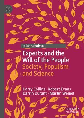Collins / Weinel / Evans |  Experts and the Will of the People | Buch |  Sack Fachmedien