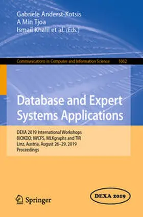 Anderst-Kotsis / Tjoa / Moser | Database and Expert Systems Applications | E-Book | sack.de