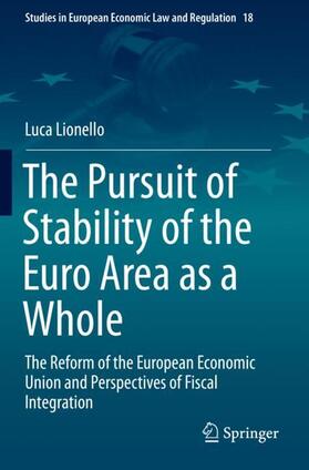 Lionello |  The Pursuit of Stability of the Euro Area as a Whole | Buch |  Sack Fachmedien