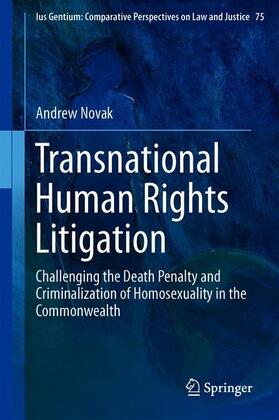 Novak |  Transnational Human Rights Litigation | Buch |  Sack Fachmedien