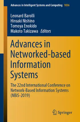 Barolli / Nishino / Enokido | Advances in Networked-based Information Systems | E-Book | sack.de