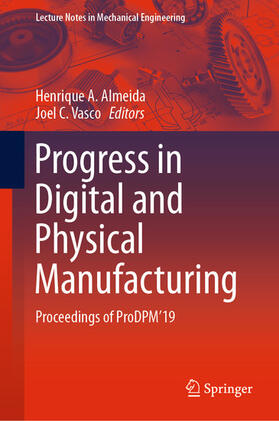 Almeida / Vasco |  Progress in Digital and Physical Manufacturing | eBook | Sack Fachmedien