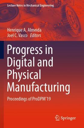 Vasco / Almeida |  Progress in Digital and Physical Manufacturing | Buch |  Sack Fachmedien